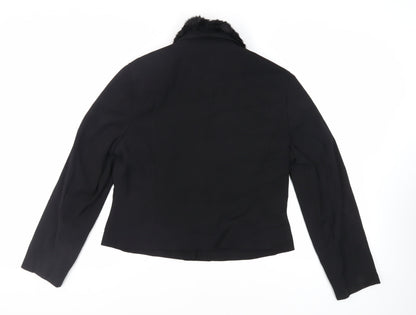 Womens UK Size 16 Per Una Black Jacket