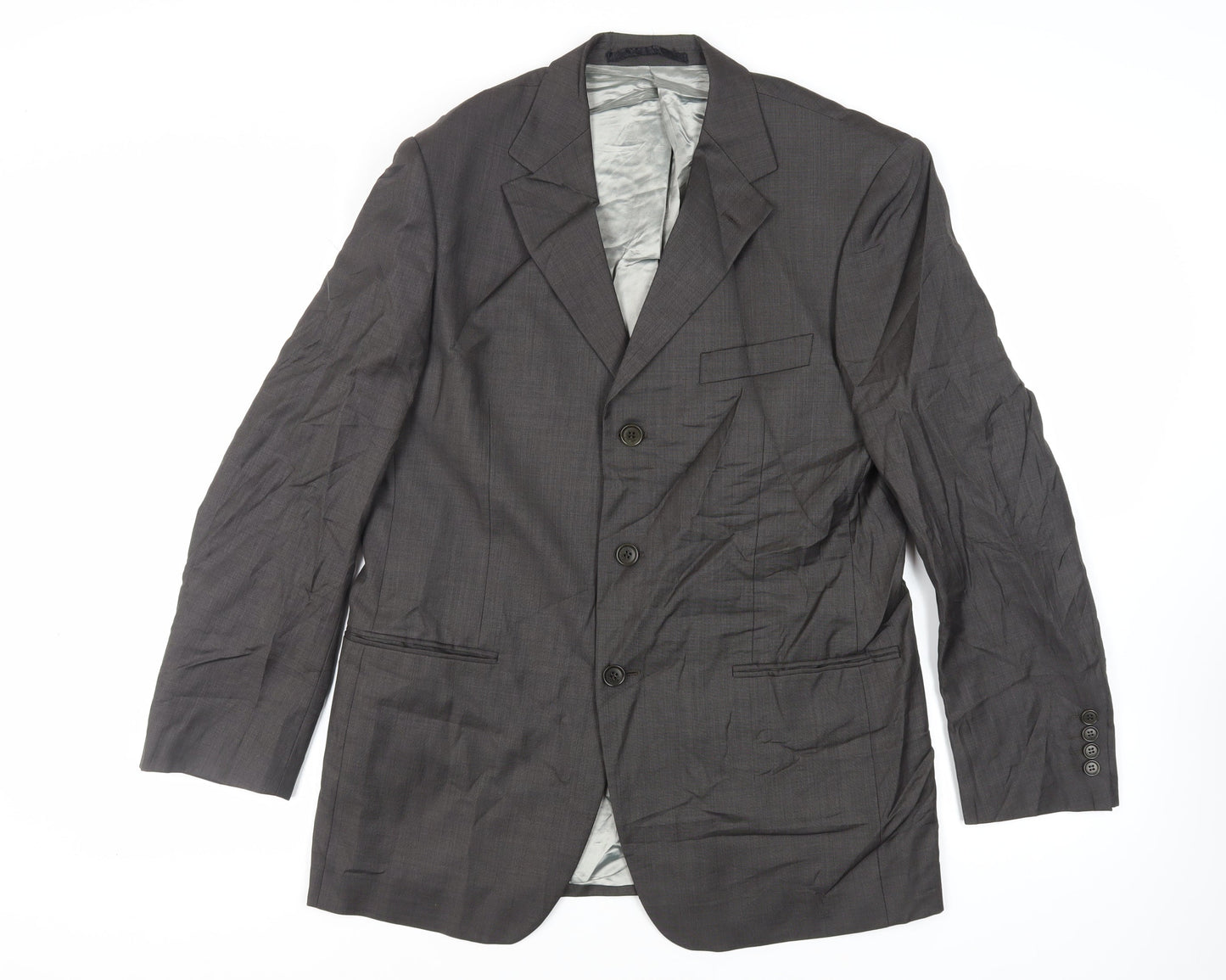 Mens UK Size 40 Marks and Spencer Regular Grey Suit Jacket