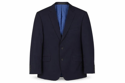 Marks & Spencer Mens Blue Wool Jacket Suit Jacket Size 42 Regular