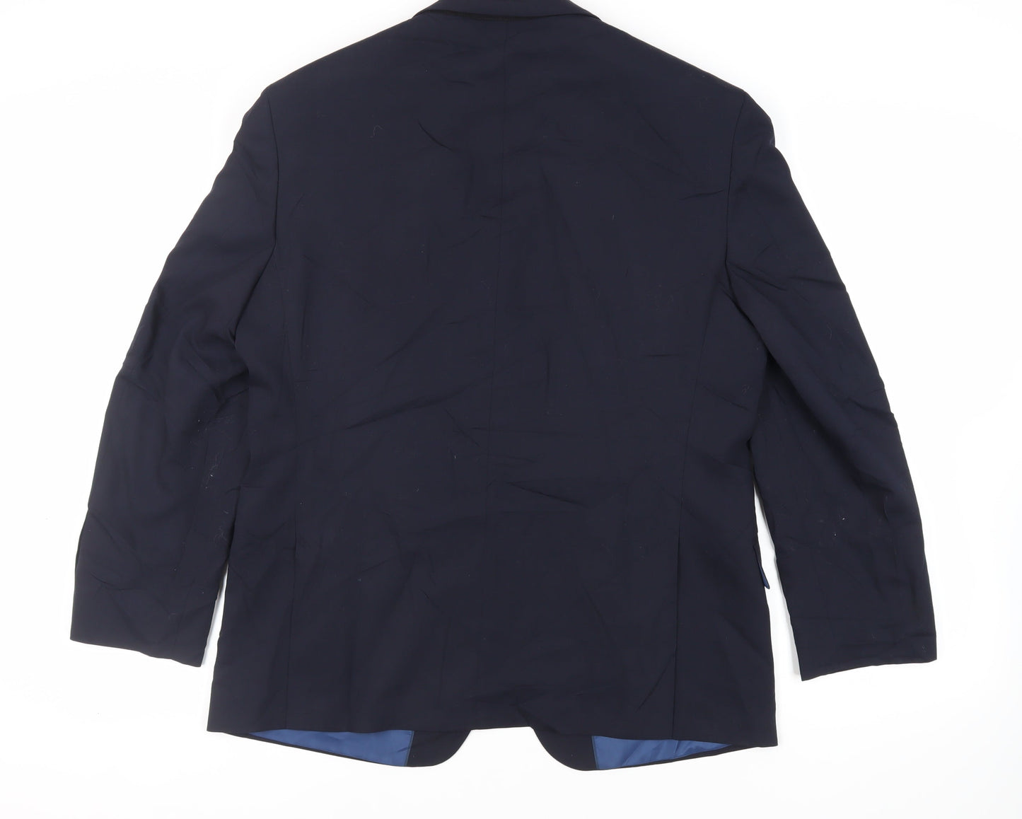 Mens UK Size 42 Marks and Spencer Regular Blue Suit Jacket