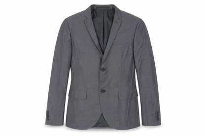 Mens UK Size 38 Topman Regular Grey Suit Jacket