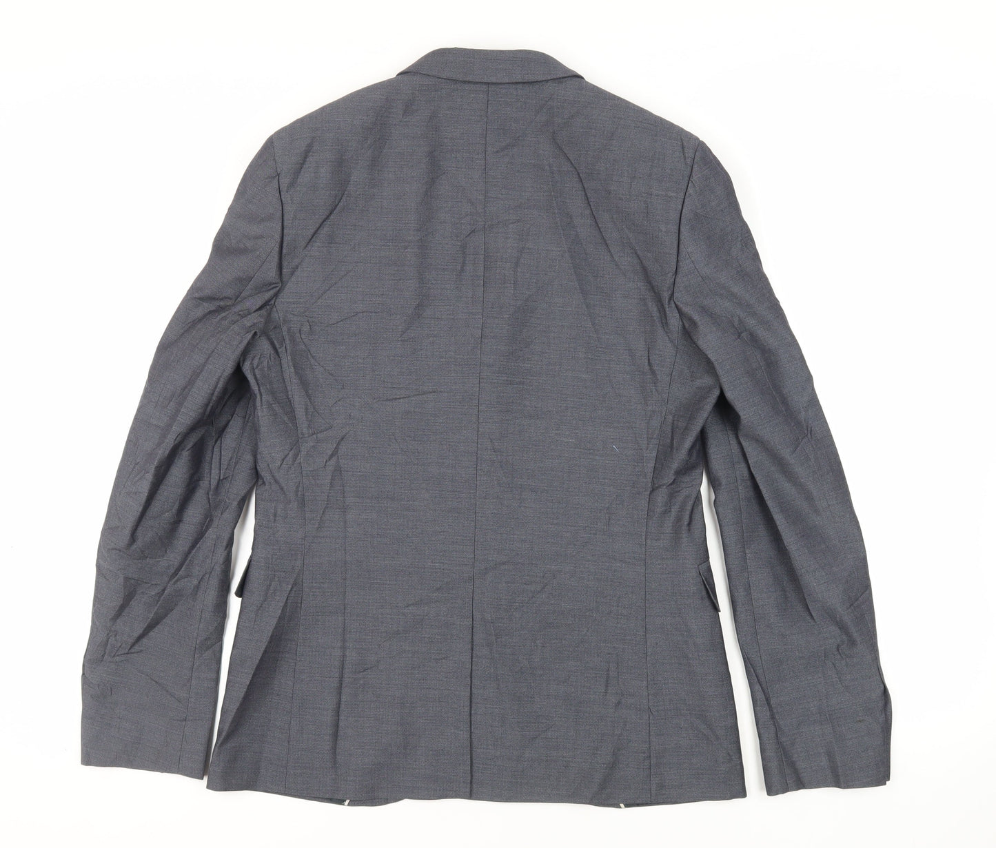 Mens UK Size 38 Topman Regular Grey Suit Jacket
