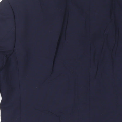 Mens UK Size 38 Marks and Spencer Regular Blue Suit Jacket