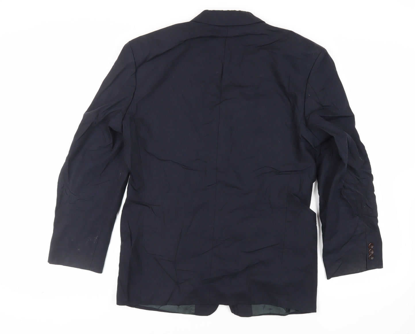 Mens UK Size 38 St Michael Regular Blue Suit Jacket