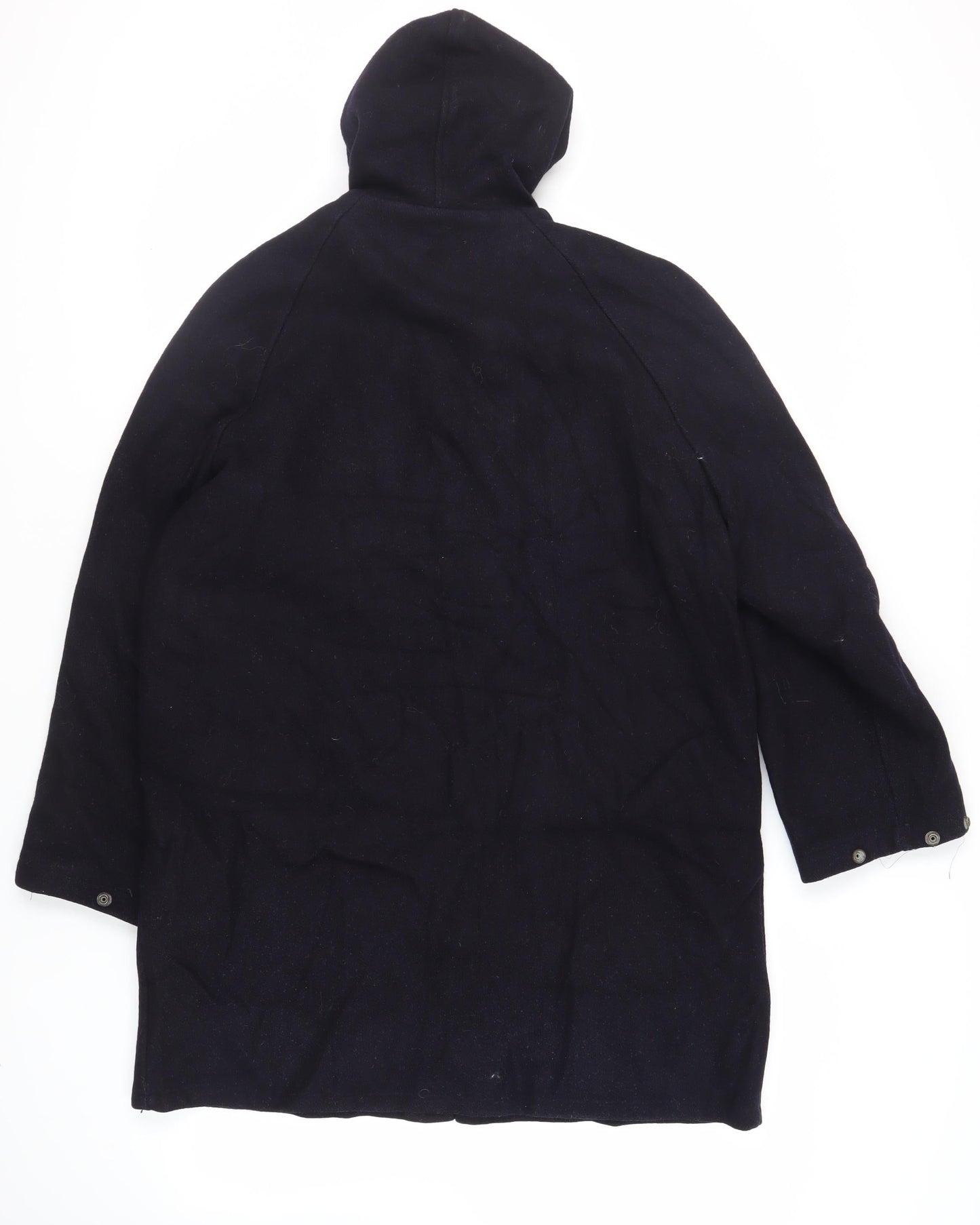 Mens UK Size M Richman Brothers Black Overcoat