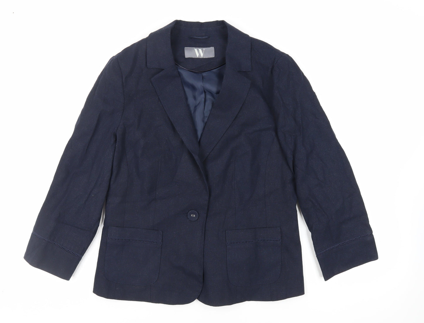 Womens UK Size 14 BHS Blue Jacket