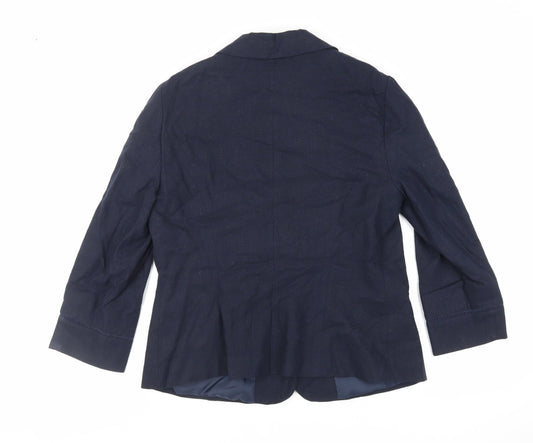 Womens UK Size 14 BHS Blue Jacket