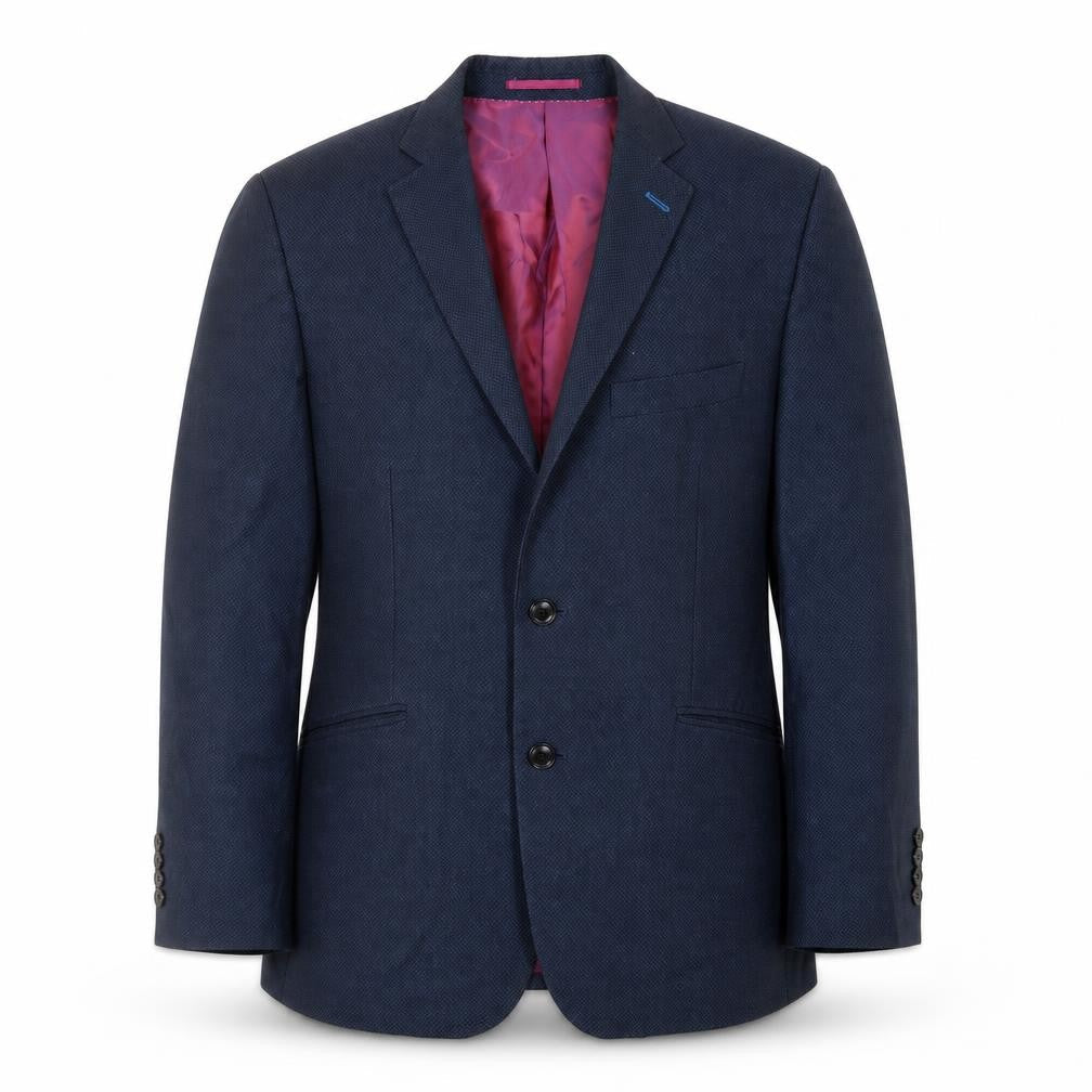 Mens UK Size 44 Daniel Grahame Regular Blue Suit Jacket