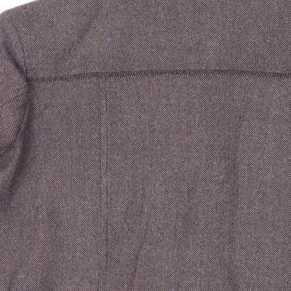 Oscar B. Womens Purple Jacket Size 12 Button - Lightweight