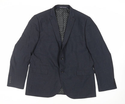 Mens UK Size 46 NEXT Regular Blue Suit Jacket