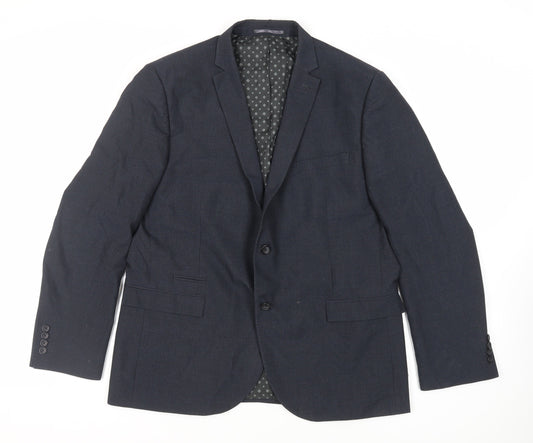 Mens UK Size 46 NEXT Regular Blue Suit Jacket