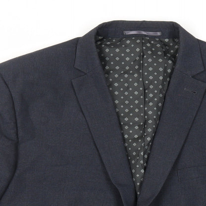 Mens UK Size 46 NEXT Regular Blue Suit Jacket