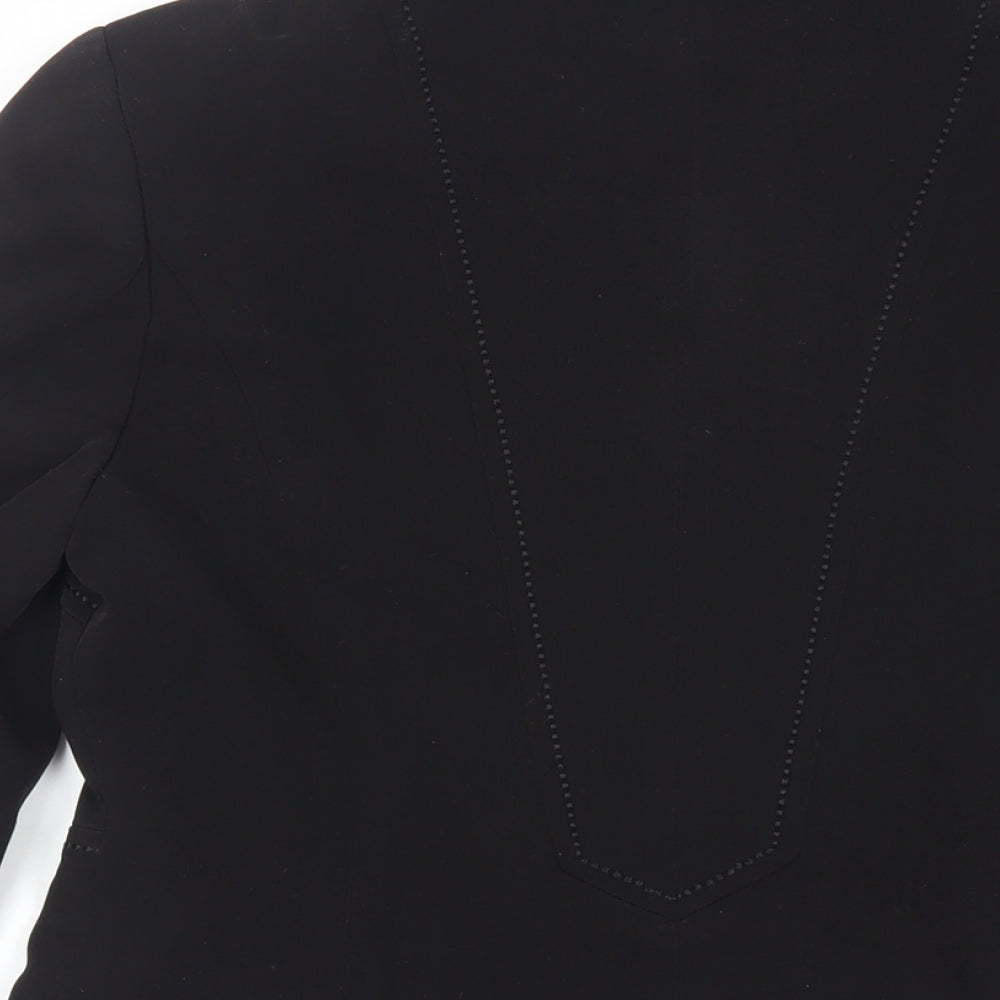 Womens UK Size 10 Marks and Spencer Black Jacket