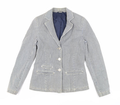 Womens UK Size 8 Marks and Spencer Blue Jacket