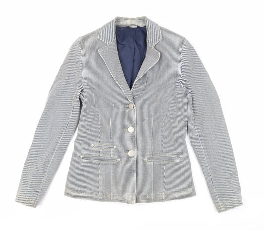 Womens UK Size 8 Marks and Spencer Blue Jacket