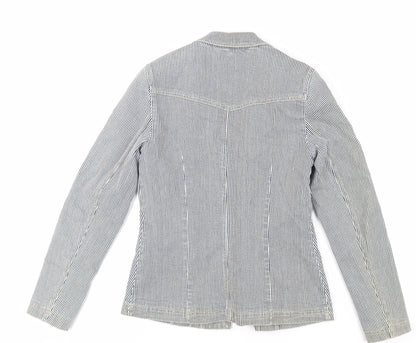 Womens UK Size 8 Marks and Spencer Blue Jacket
