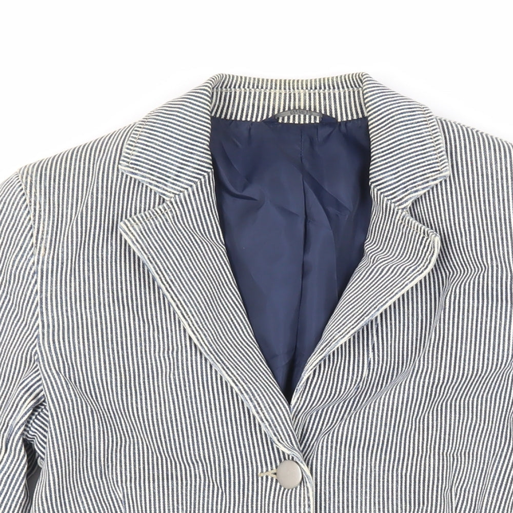 Womens UK Size 8 Marks and Spencer Blue Jacket