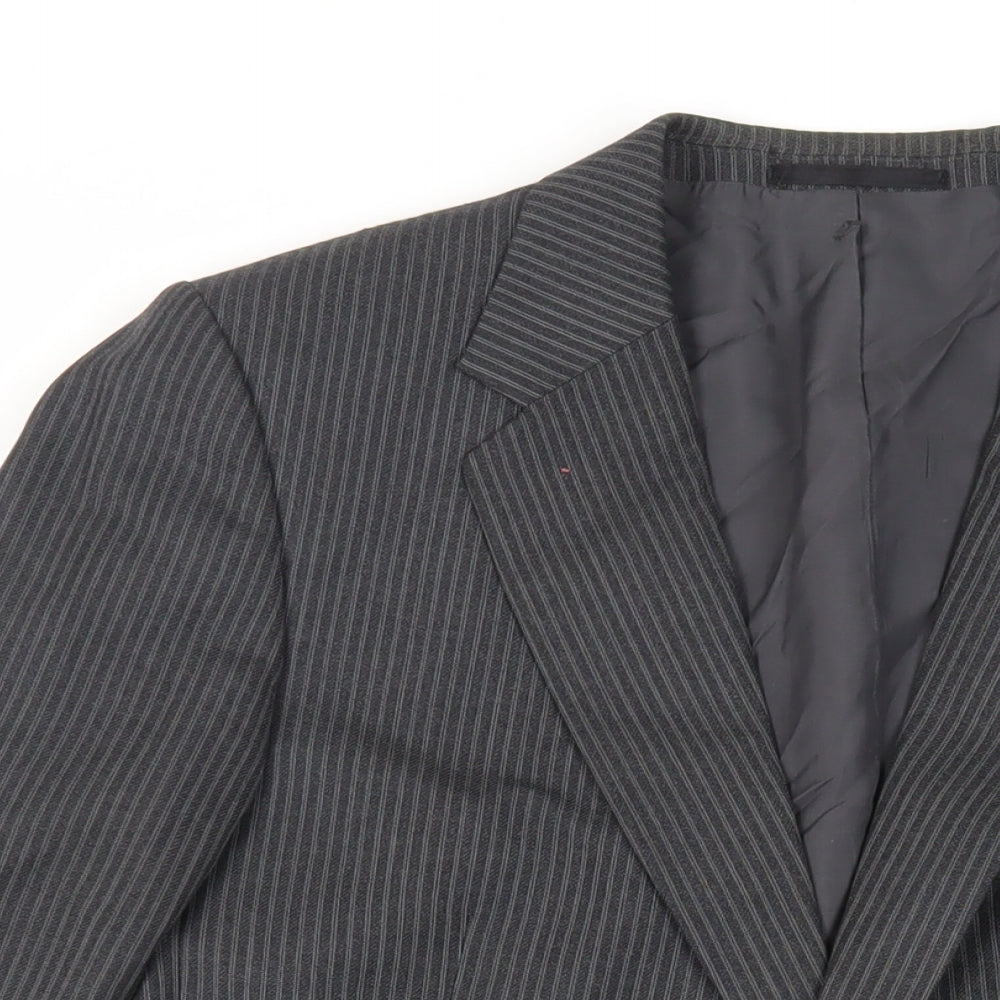 Mens UK Size 40 St Michael Regular Grey Suit Jacket