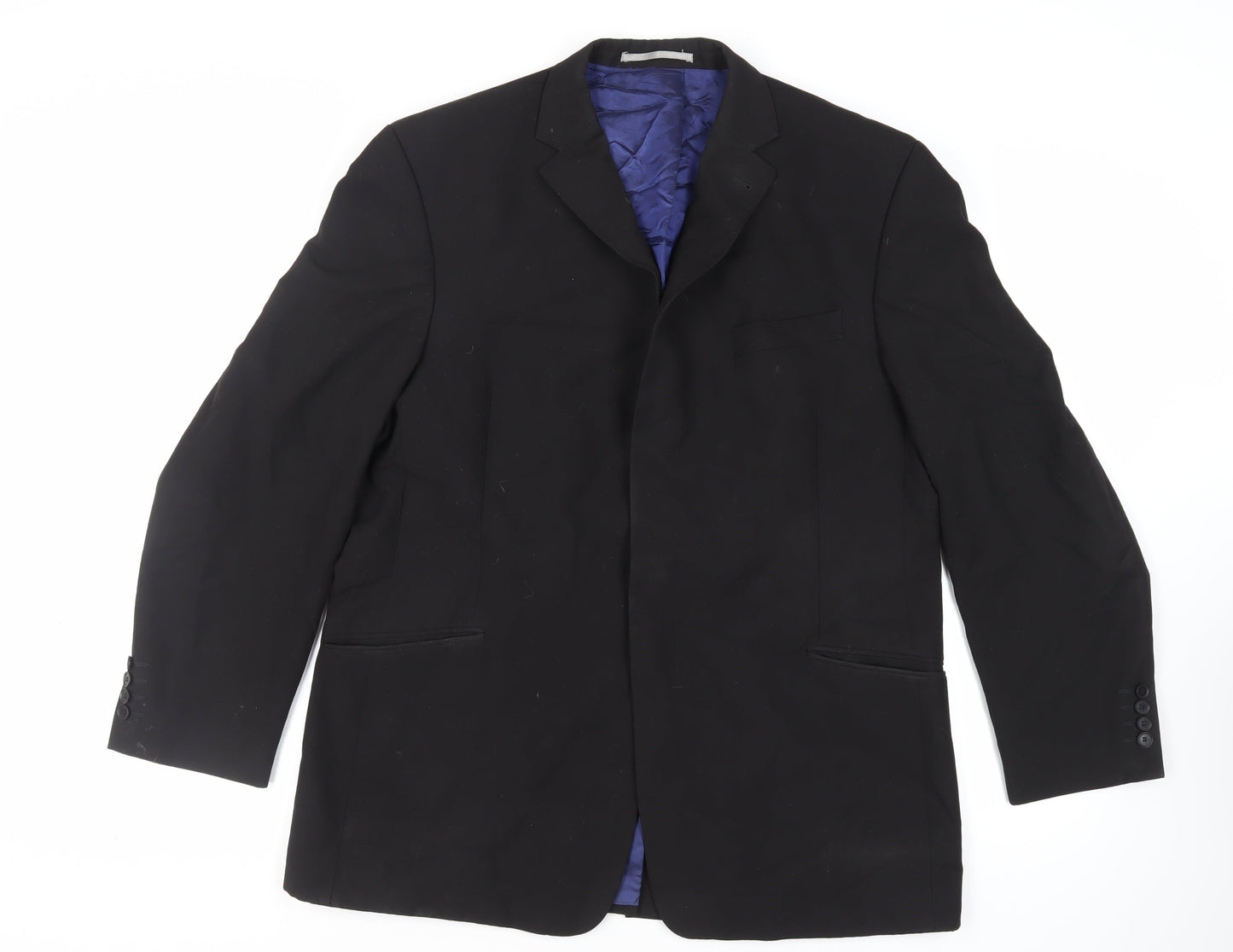 Mens UK Size 44 NEXT Regular Black Suit Jacket