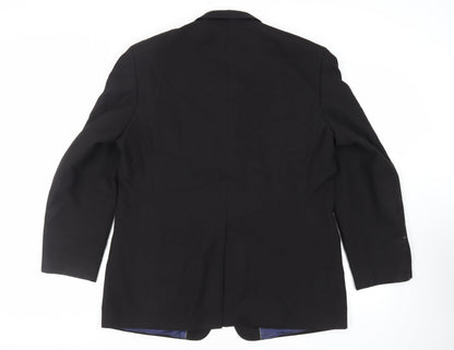 Mens UK Size 44 NEXT Regular Black Suit Jacket
