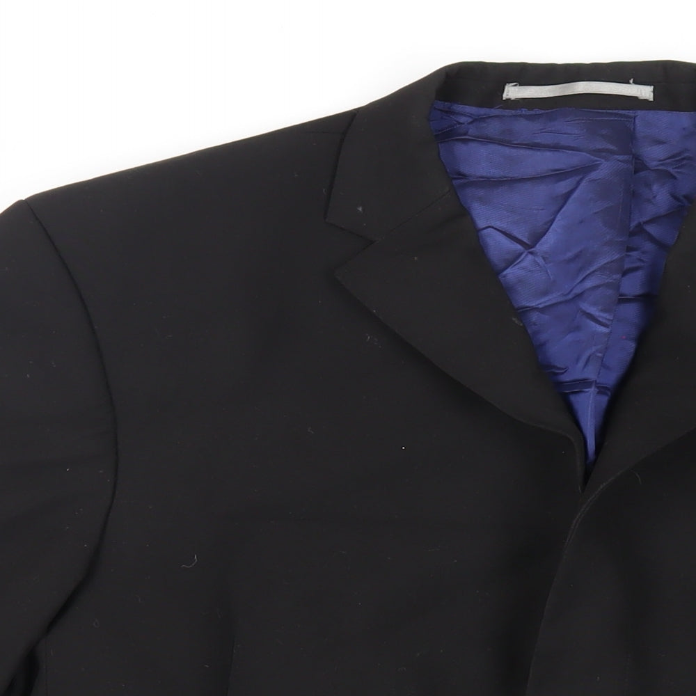 Mens UK Size 44 NEXT Regular Black Suit Jacket