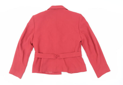Womens UK Size 12 Minuet Red Jacket