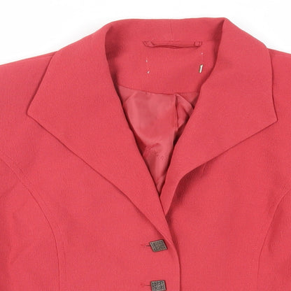 Womens UK Size 12 Minuet Red Jacket