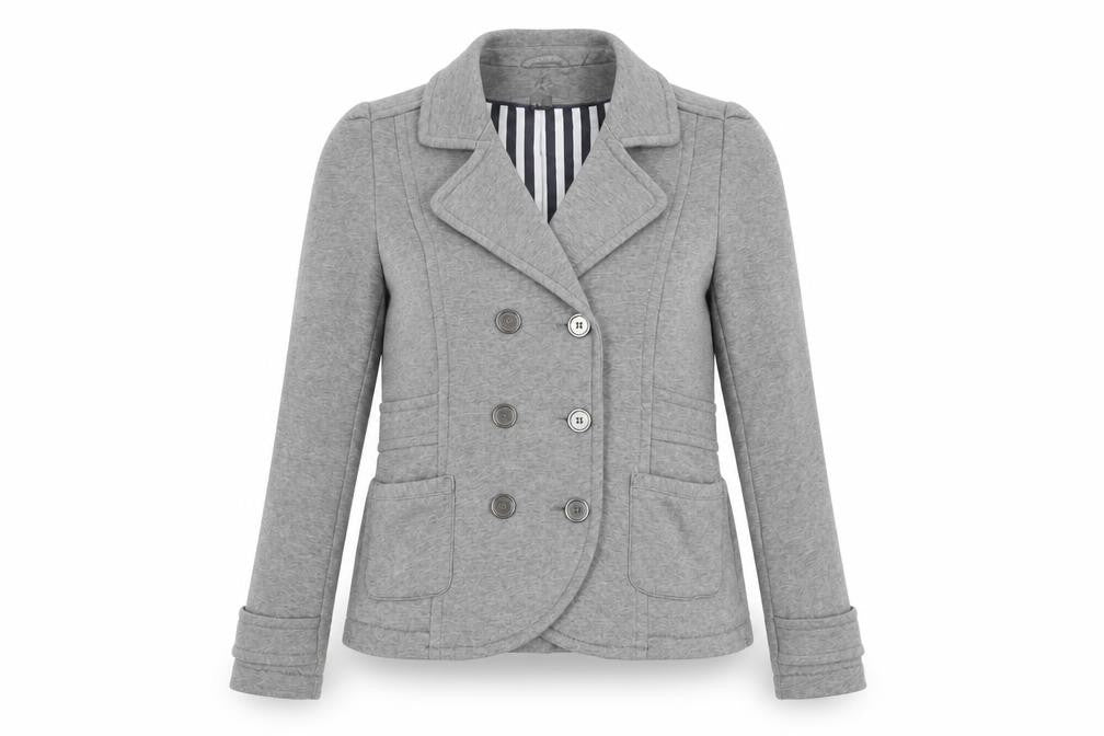 Womens UK Size 12 H&M Grey Jacket