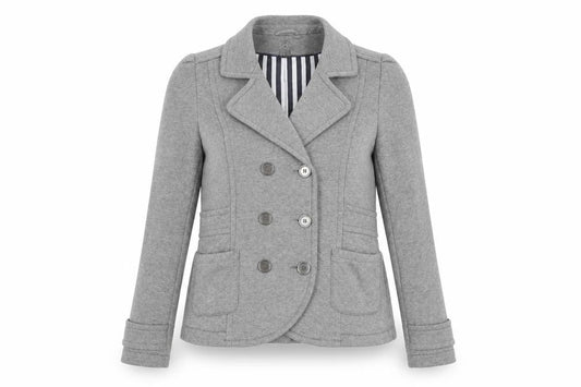 Womens UK Size 12 H&M Grey Jacket