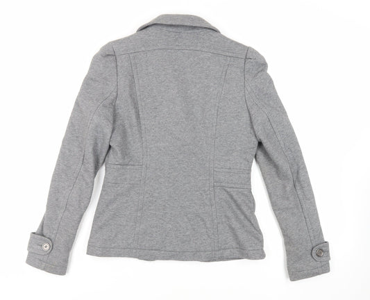 Womens UK Size 12 H&M Grey Jacket