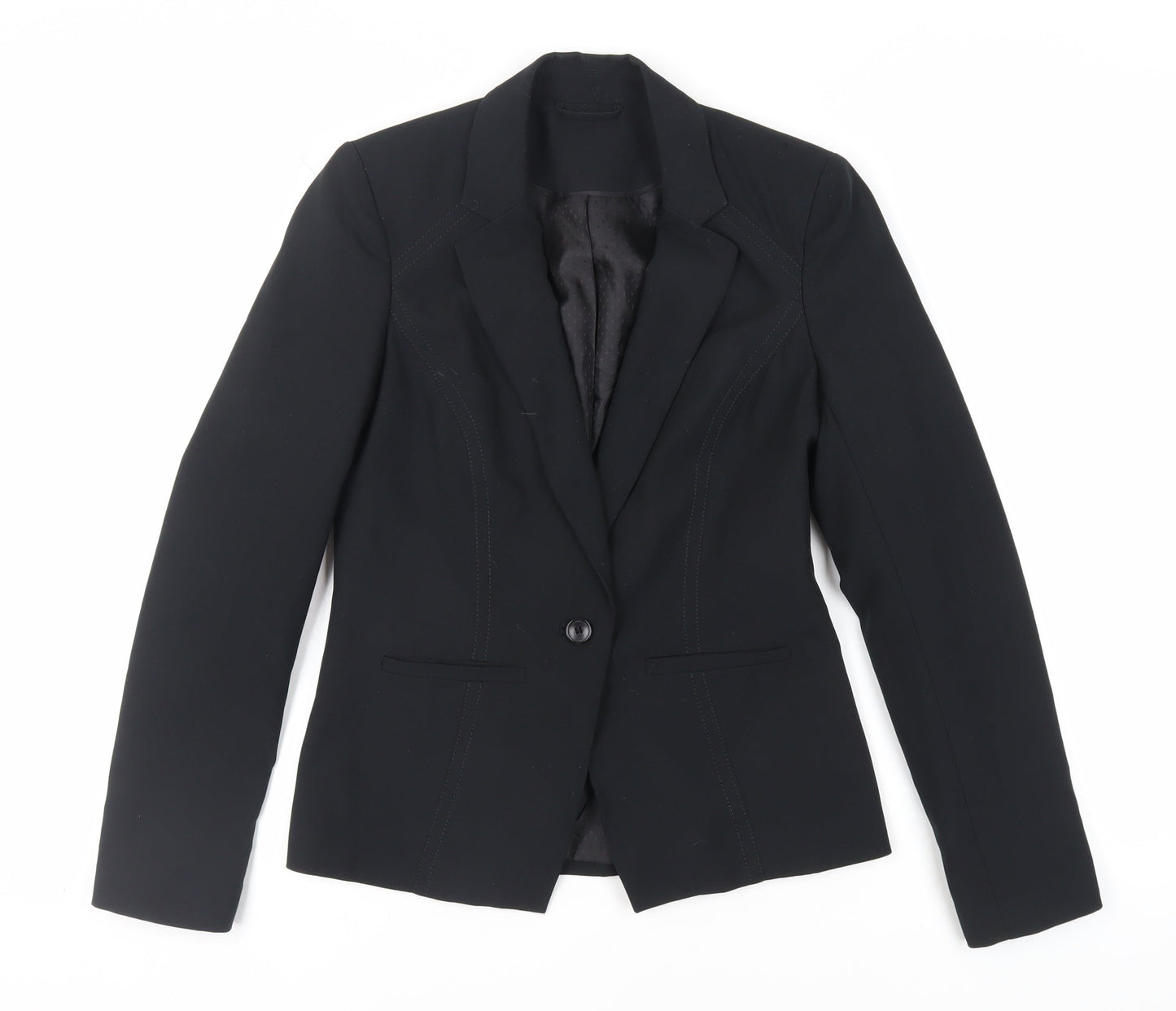 Womens UK Size 10 New Look Black Jacket