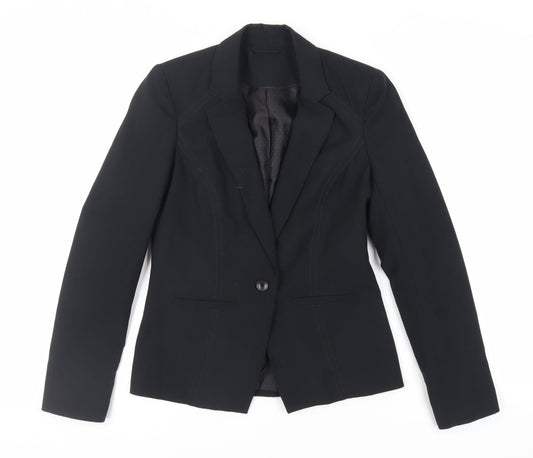 Womens UK Size 10 New Look Black Jacket