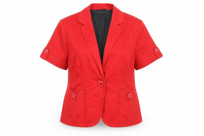 Womens UK Size 14 Marks and Spencer Red Jacket
