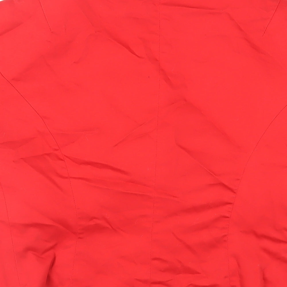 Womens UK Size 14 Marks and Spencer Red Jacket