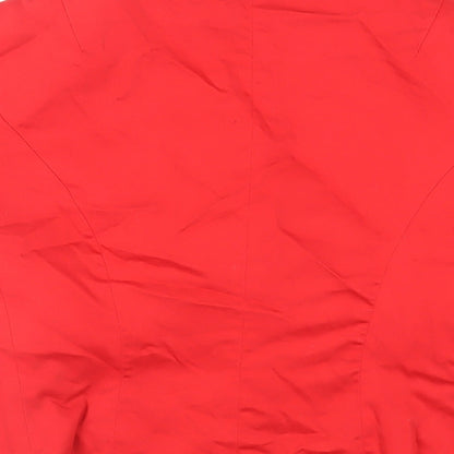 Womens UK Size 14 Marks and Spencer Red Jacket