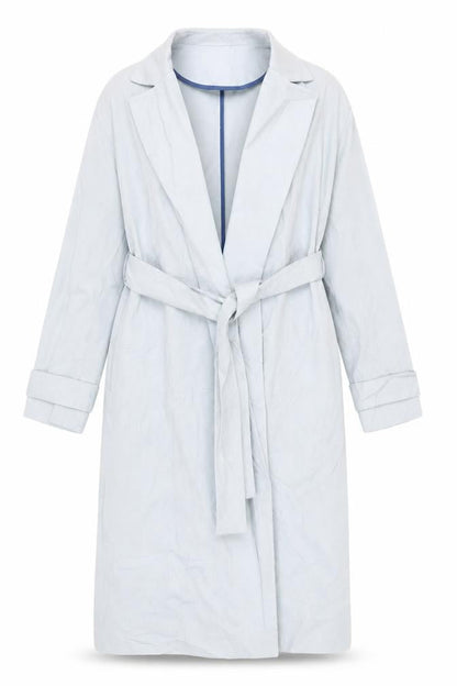 Womens UK Size 8 Topshop Blue Overcoat