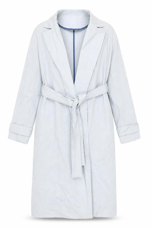 Womens UK Size 8 Topshop Blue Overcoat