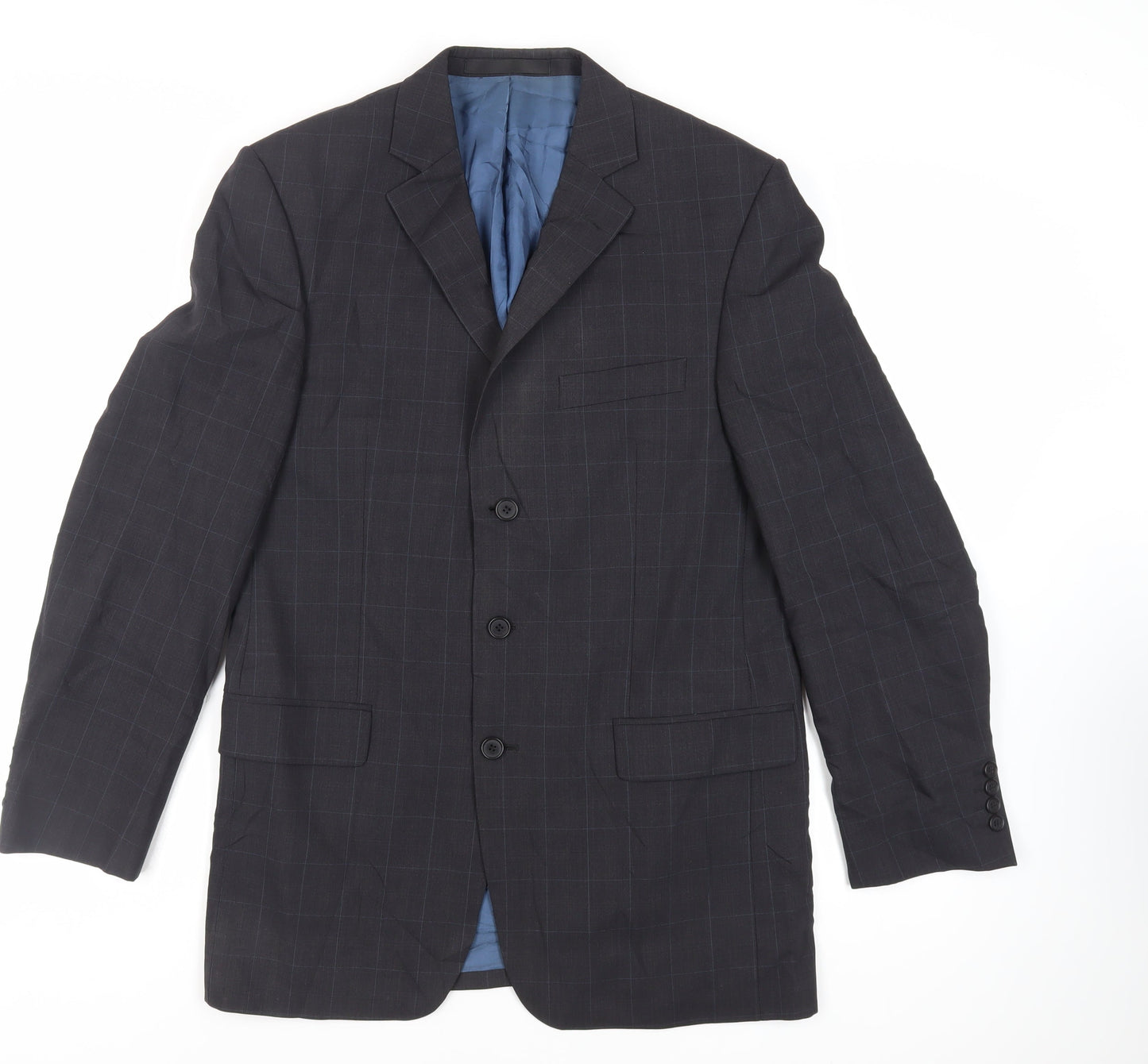 Mens UK Size 40 Marks and Spencer Regular Grey Suit Jacket
