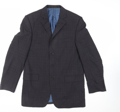 Mens UK Size 40 Marks and Spencer Regular Grey Suit Jacket