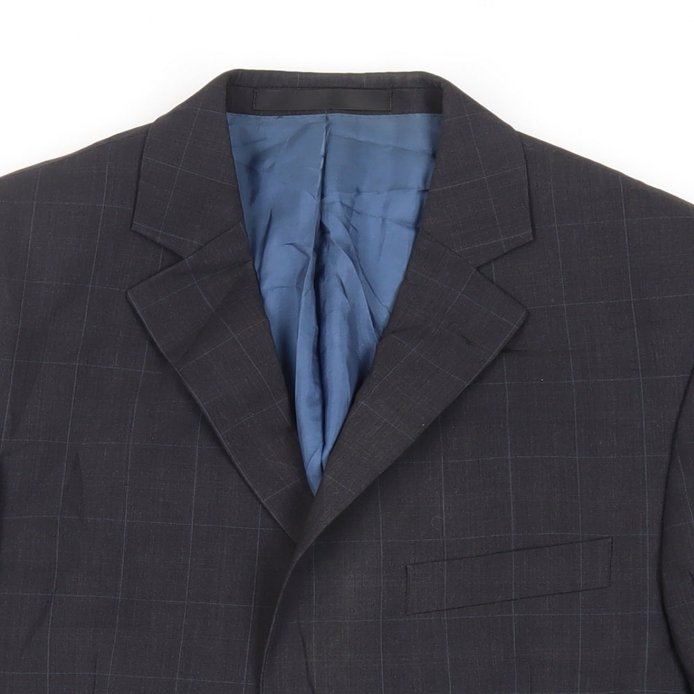 Mens UK Size 40 Marks and Spencer Regular Grey Suit Jacket