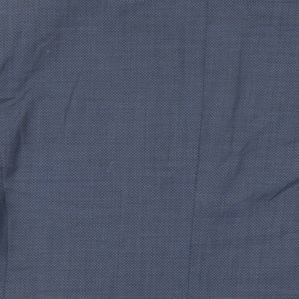 Mens UK Size 44 Marks and Spencer Regular Blue Suit Jacket
