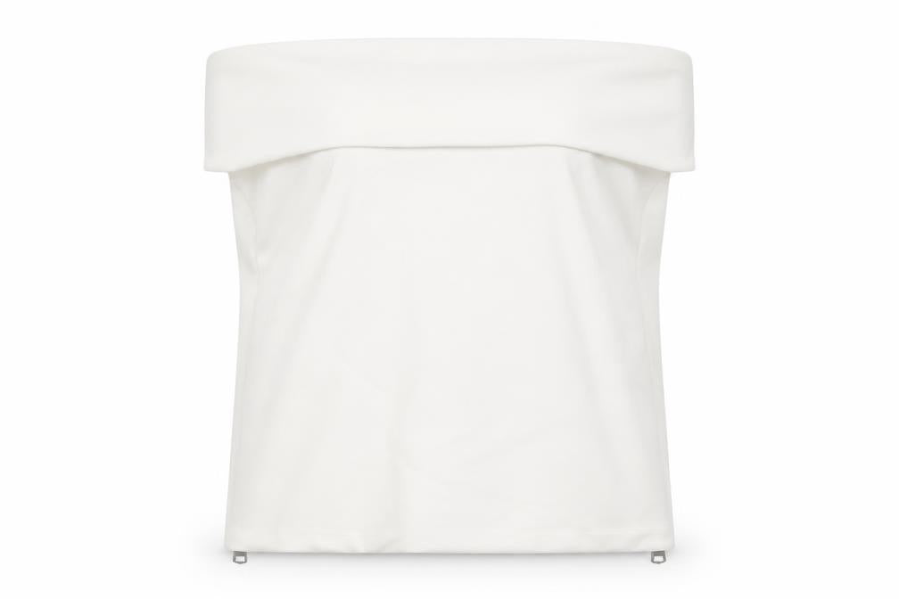 Womens UK Size M Zara White Basic Blouse