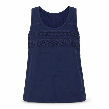 Womens UK Size 12 Warehouse Blue Basic Tank