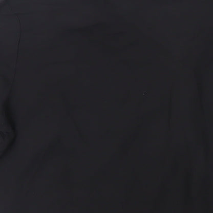 Dorothy Perkins Womens Black Polyester Basic Blouse Size 18 Collared