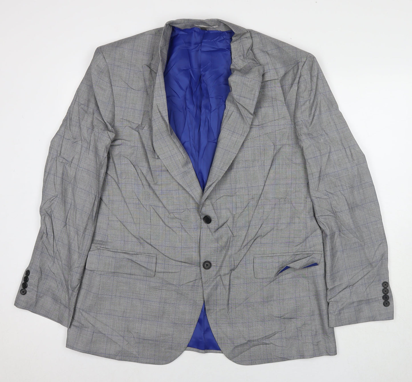 Mens UK Size 44 Marks and Spencer Regular Grey Suit Jacket