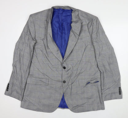 Mens UK Size 44 Marks and Spencer Regular Grey Suit Jacket