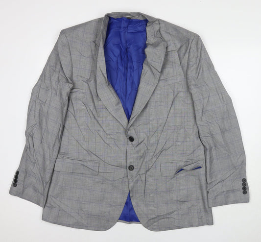 Mens UK Size 44 Marks and Spencer Regular Grey Suit Jacket