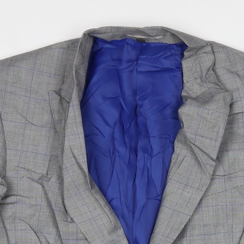 Mens UK Size 44 Marks and Spencer Regular Grey Suit Jacket