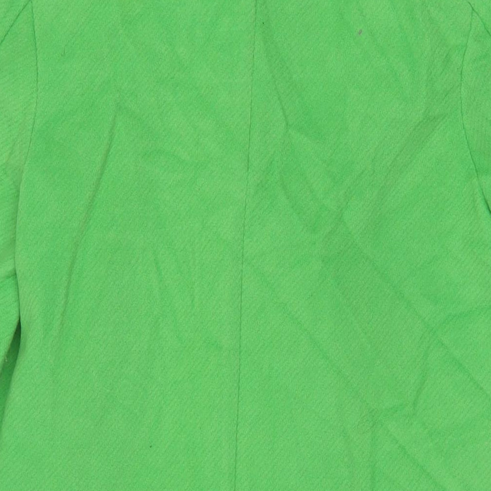 Womens UK Size 8 Marks and Spencer Green Overcoat
