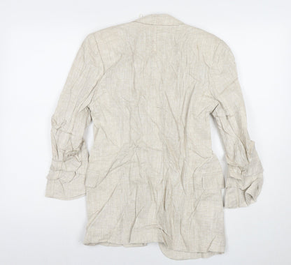 Womens UK Size 6 Marks and Spencer Beige Jacket
